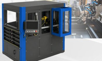 Roboterzelle für High-Mix-Low-Volume-Anwendungen (Bild: EGS).
