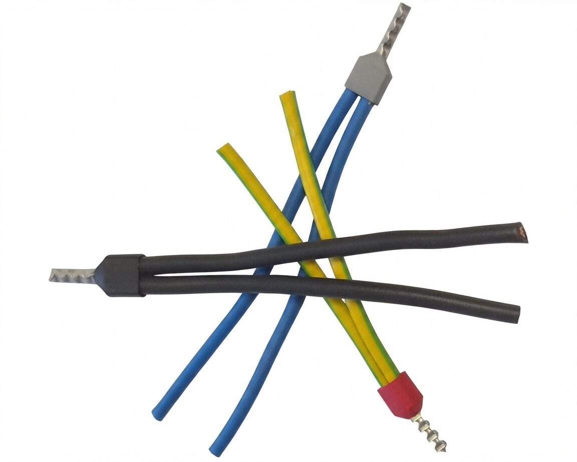 Twin-Aderendhülsen für zwei Einzeladern (Bild: Gogatec).
