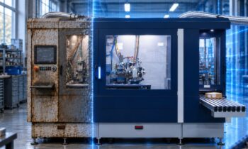 Ein digitaler Zwilling unterstützt bei Retrofit-Projekten (Bild Heitec/KI-generiert).