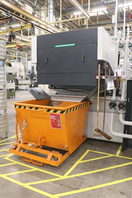 Der Hydrostatfilter ist wichtiger Bestandteil einer prozesssicheren Rundschleifbearbeitung bei SEW-Eurodrive (Bild: Knoll).