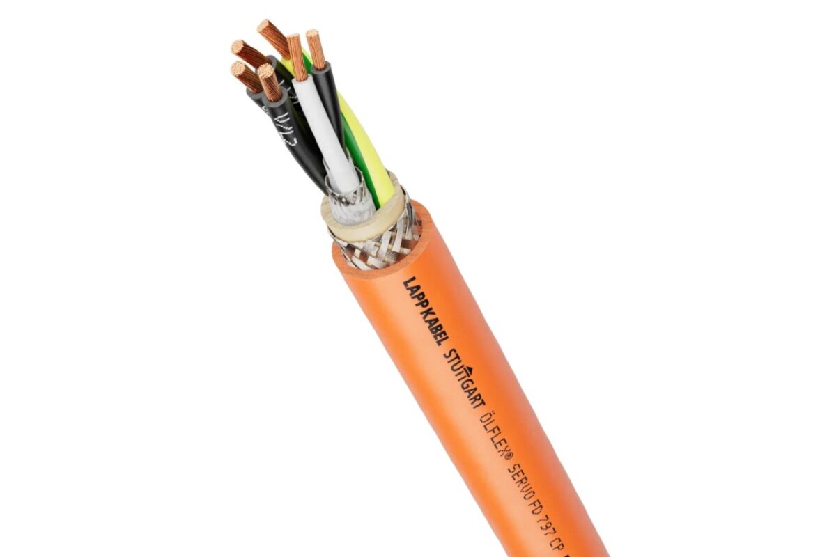 »Ölflex Servo FD 797 CP« lässt sich schneller und einfacher konfektionieren (Bild: Lapp).