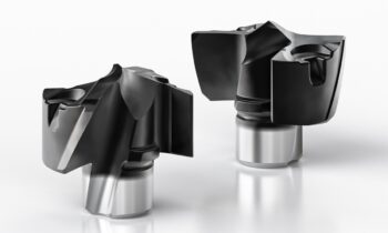 Ein Bohrerkörper mit einer Vielzahl wechselbarer Hartmetallbohrköpfe (Bild: Seco Tools).